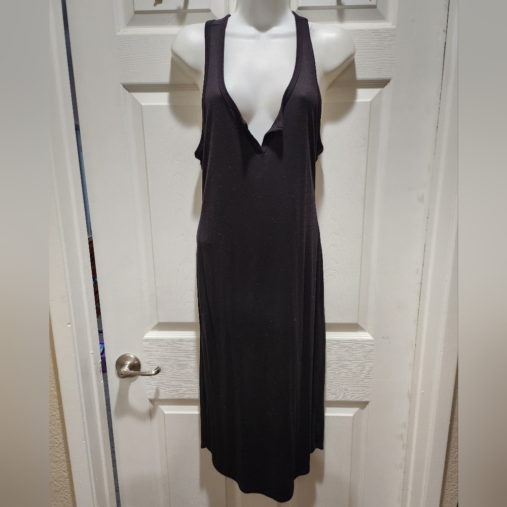 Long racer back maxi dress